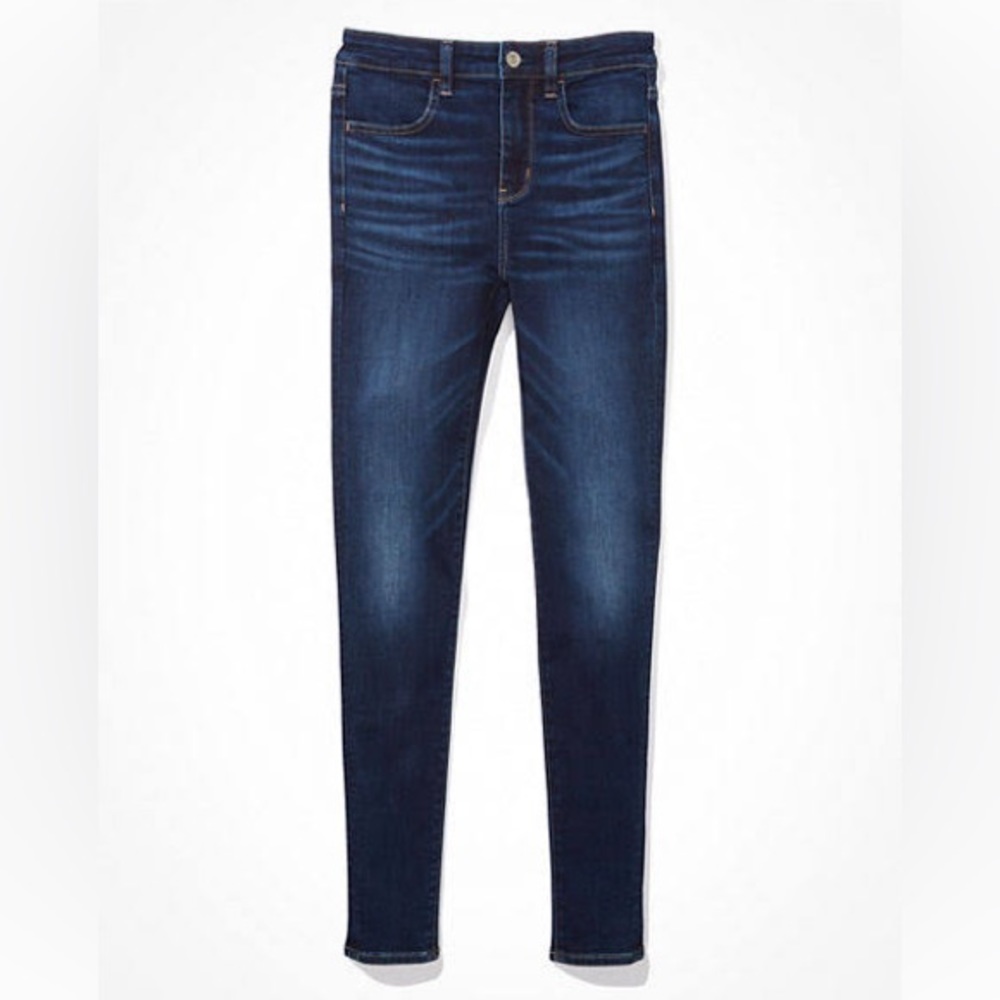 American Eagle Curvy High Rise Jeggings, size 8 short.